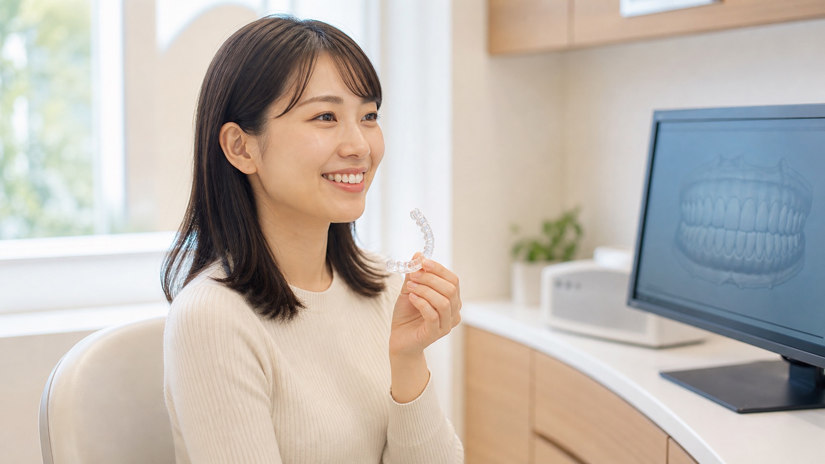 保定期間の患者さんのイメージ