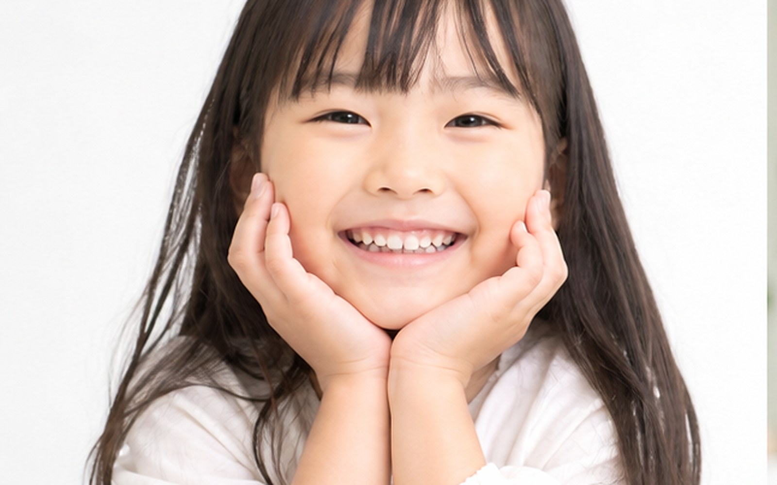 笑顔のお子さん